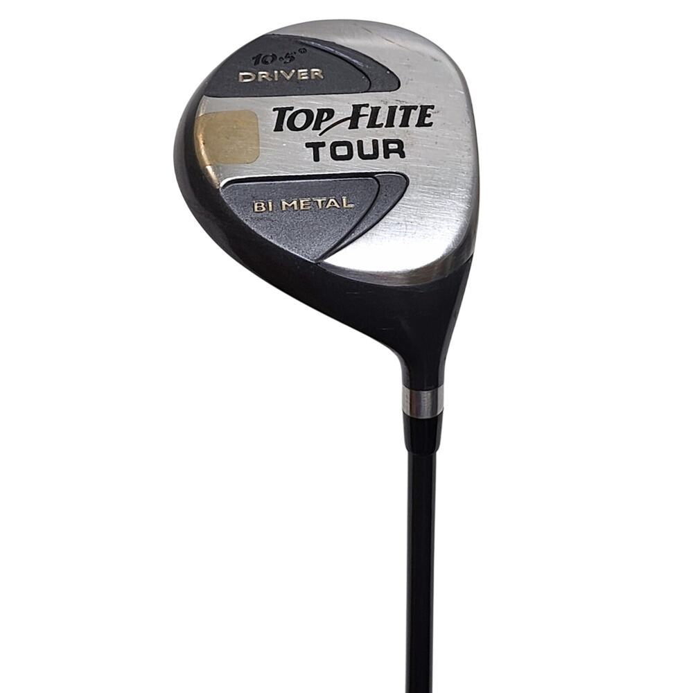 Top Flite Tour Bi-Metal Driver 10.5° RH Aldila TGW 70 R-Flex 44.5" Dent in Crown